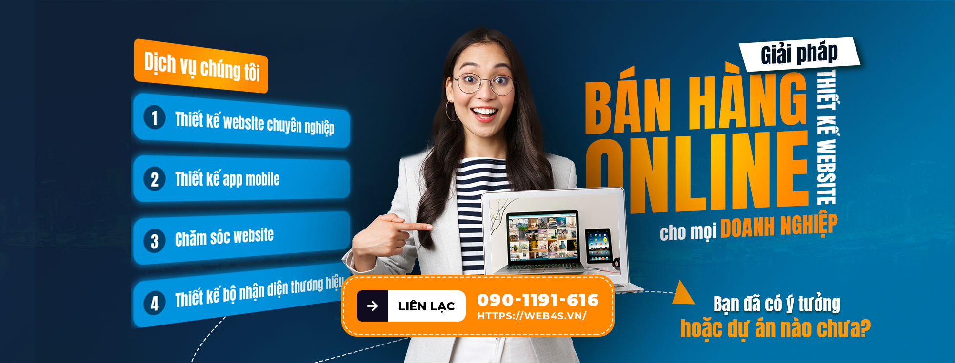 Công ty thiết kế website sửa chữa laptop web4s